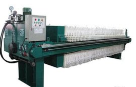 二手100平方厢式压滤机