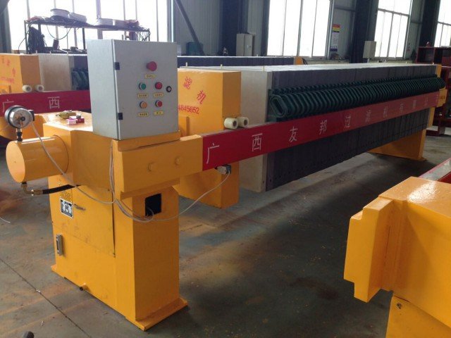 二手200平方厢式液压压滤机