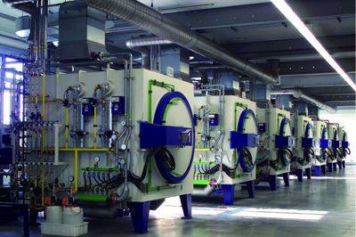 预抽真空氮化炉